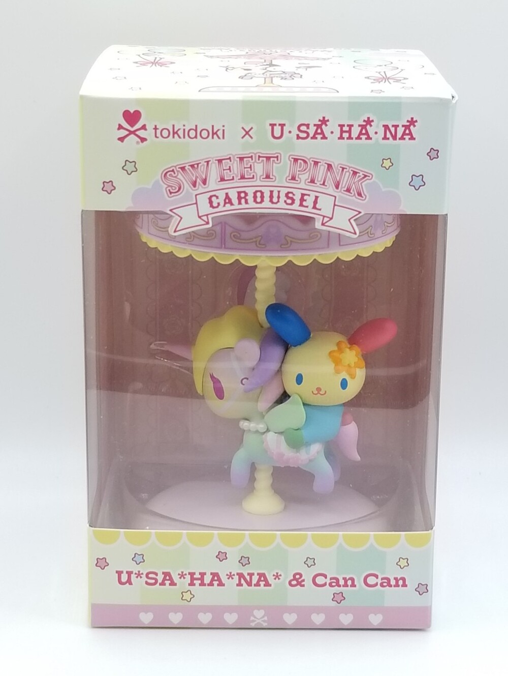 Tokidoki x Hello Kitty Sweet Pink Carousel U*SA*HA*NA & Can Can Figure